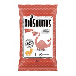 Chrupki Ketchupowe Bezglutenowe Bio 50g Biosaurus
