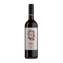 Le Merlot Wino Czerwone Słodkie Bezalkoholowe Bio 750ml Vina0
