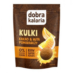 Kulki Mocy Kakao&Pomarańcza Bez Cukru 58g Dobra Kaloria