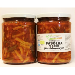 Fasolka Szparagowa w Sosie Pomidorowym 500g Jacentowska Piwniczka Smaku
