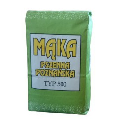 Mąka Poznańska Typ 500 1kg Kostrzyn