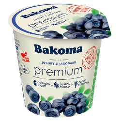 Jogurt Premium Jagoda 140g Bakoma