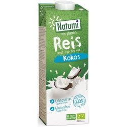 Napój Ryżowo-Kokosowy Bez Dodatku Cukrów Bezglutenowy Bio 1 L Natumi