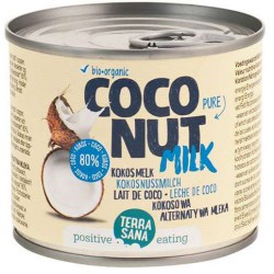 Coconut Milk - Napój Kokosowy Bez Gumy Guar W Puszce (22% Tłuszczu) Bio 200 Ml Terrasana