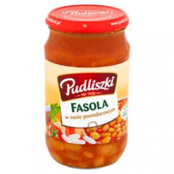 Fasola W Sosie Pomidorowym 540g Pudliszki