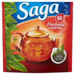 Herbata Saga Czarna 90t/126g Lipton