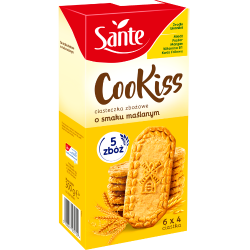 Ciasteczka zbożowe Cookiss o smaku maślanym 300g SANTE